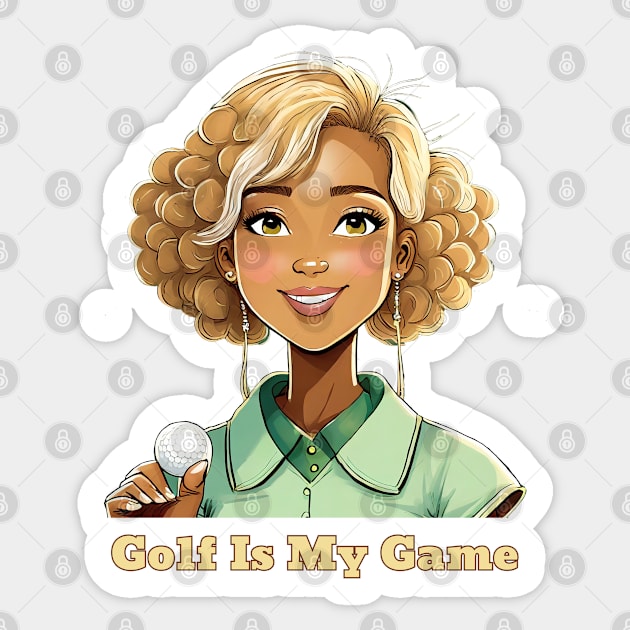 Golf Is My Game Sticker by ArtShare